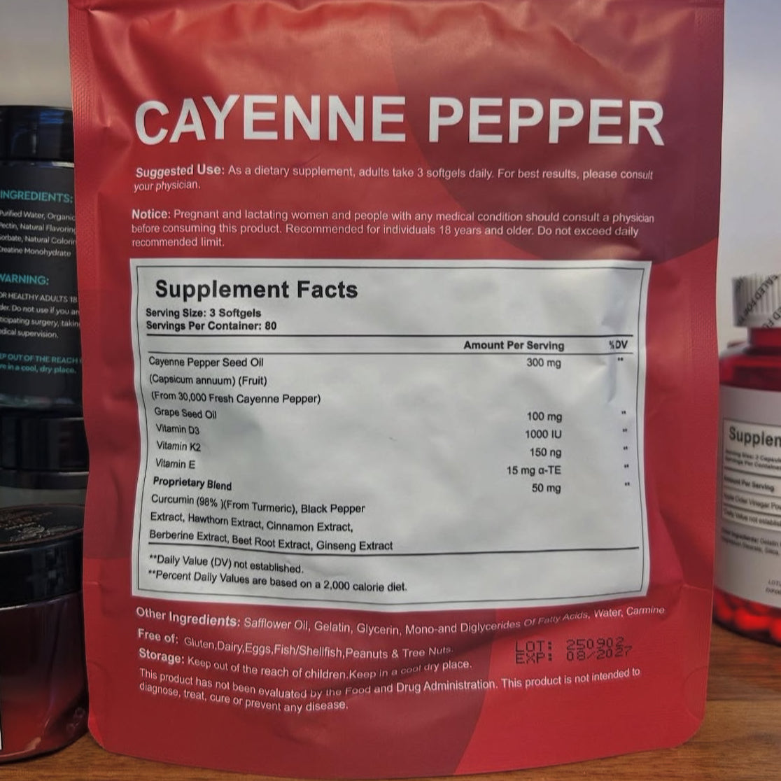 AuriLabs™ Cayenne Pepper Softgels