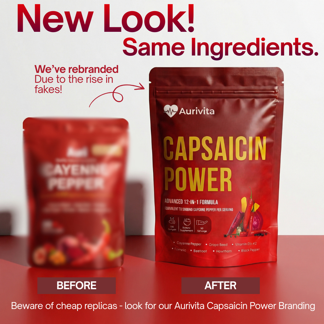 Aurivita Capsaicin Power - Cayenne Pepper Softgels