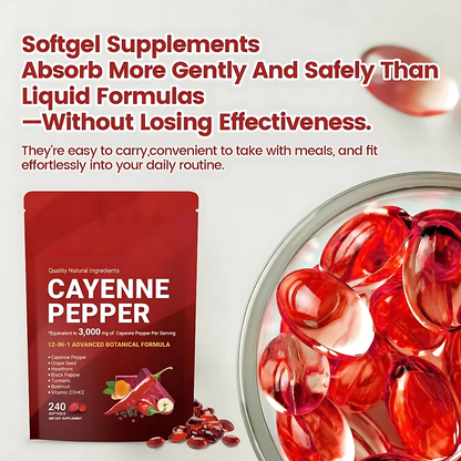 AuriLabs™ Cayenne Pepper Softgels